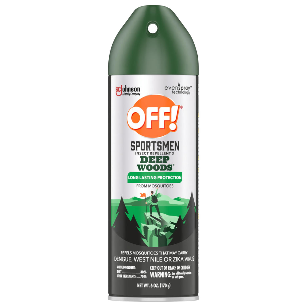 OFF! Deep Woods detalle de la etiqueta con instrucciones claras y beneficios