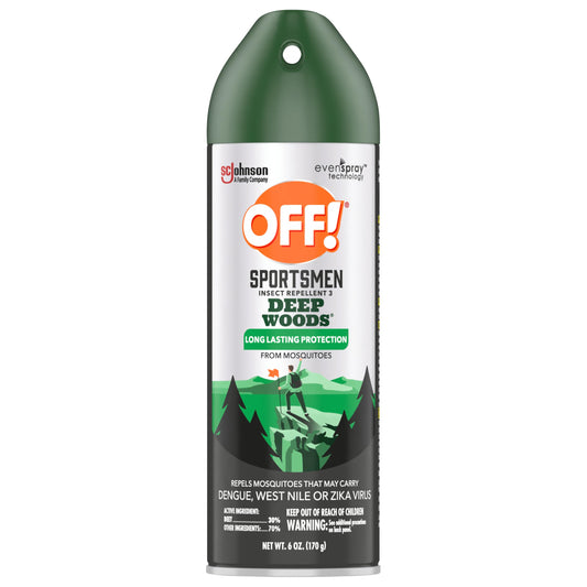 OFF! Deep Woods detalle de la etiqueta con instrucciones claras y beneficios