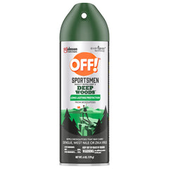 OFF! Deep Woods detalle de la etiqueta con instrucciones claras y beneficios