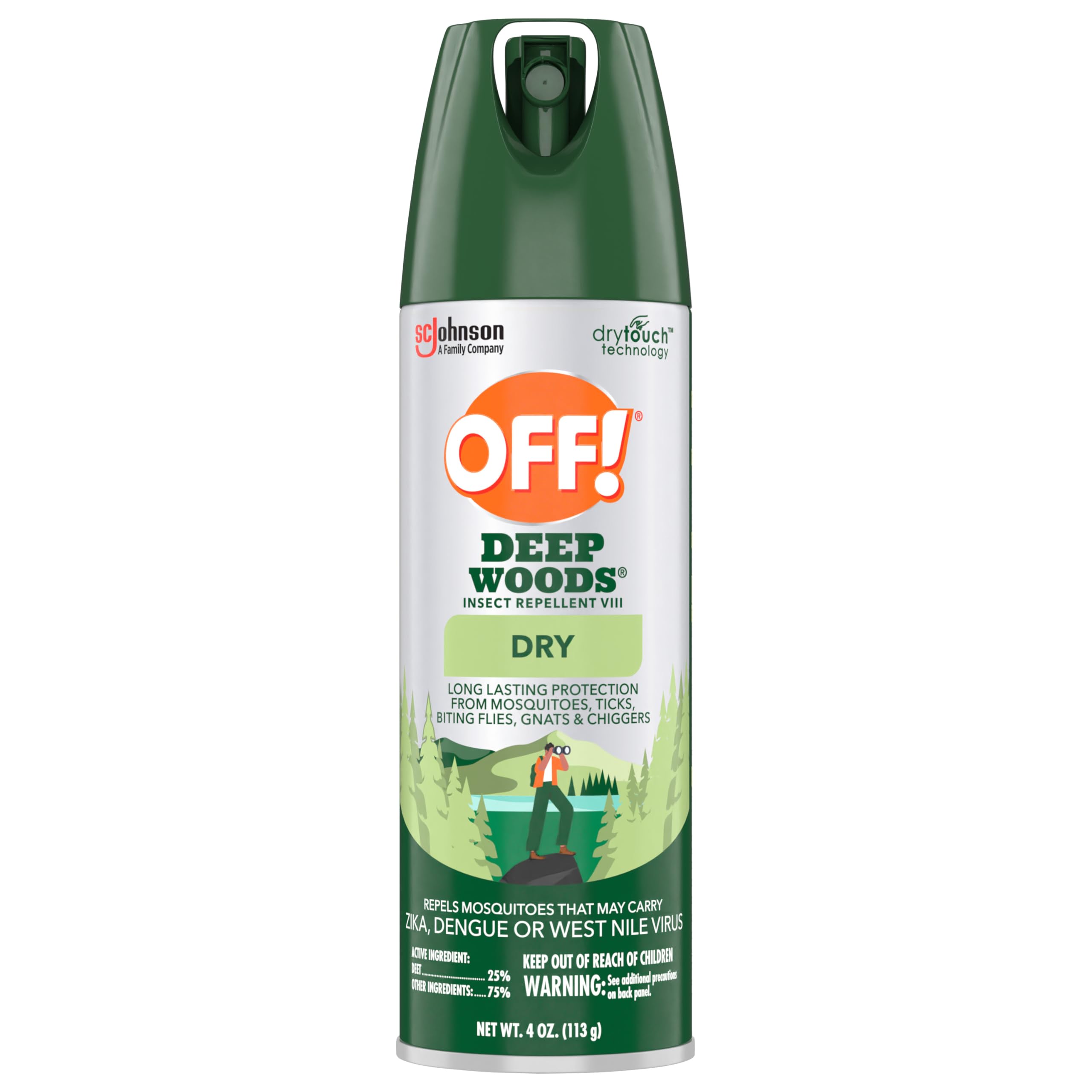 OFF! Deep Woods detalle de válvula para aplicación fácil y uniforme
