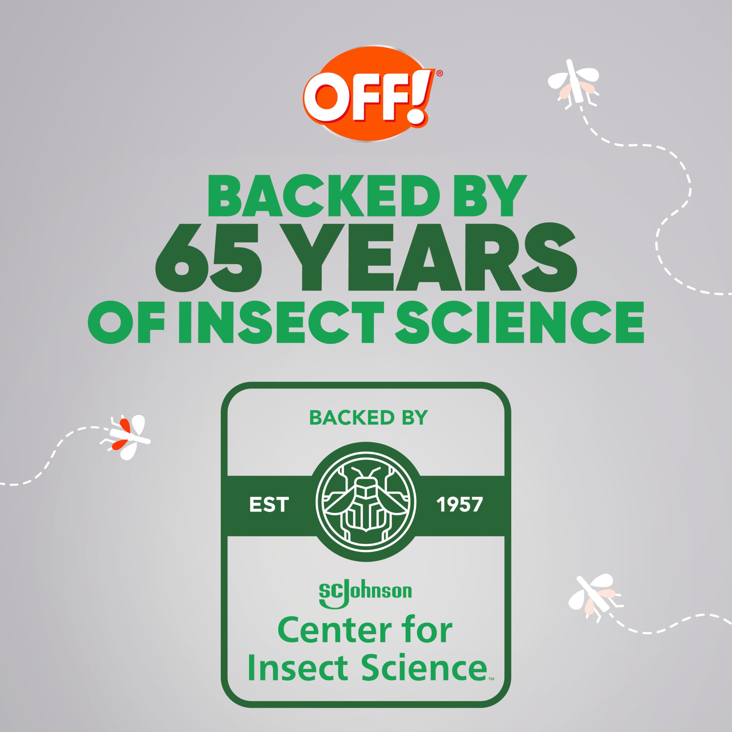 OFF! Deep Woods en ambiente de camping protegido contra insectos activos