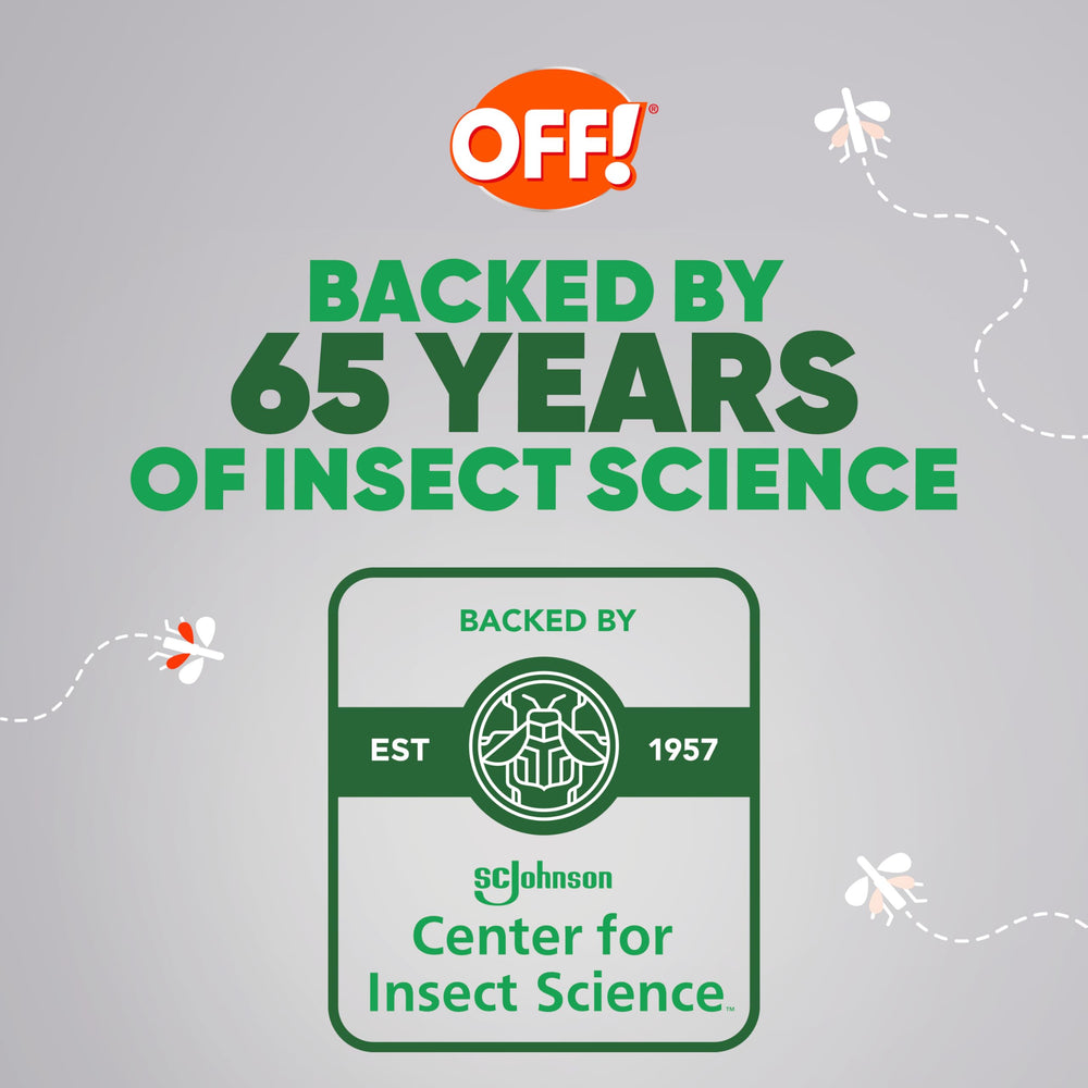 OFF! Deep Woods en ambiente de camping protegido contra insectos activos