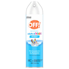 OFF! etiqueta legible con ingredientes y recomendaciones seguras