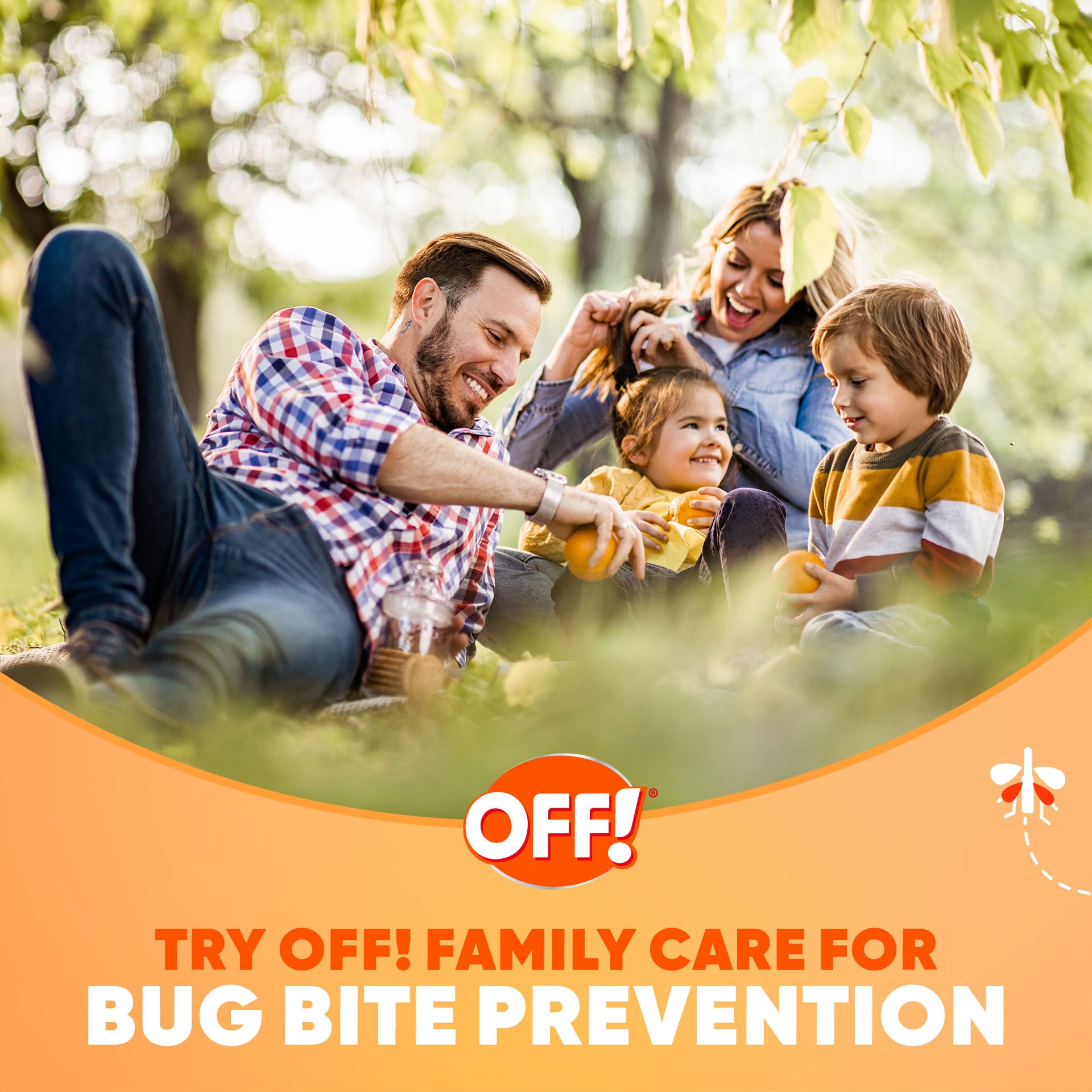 OFF! primer plano de la bomba spritz para aplicación controlada