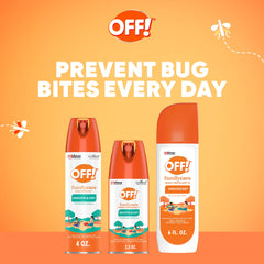 OFF! etiqueta ampliada mostrando 15% DEET y composición del producto