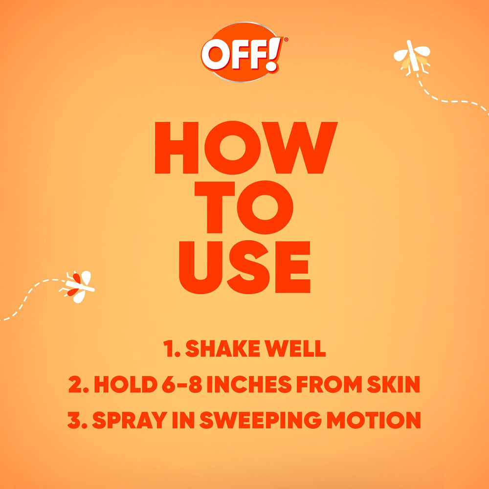 OFF! botella guardada en mochila, ideal para actividades al aire libre