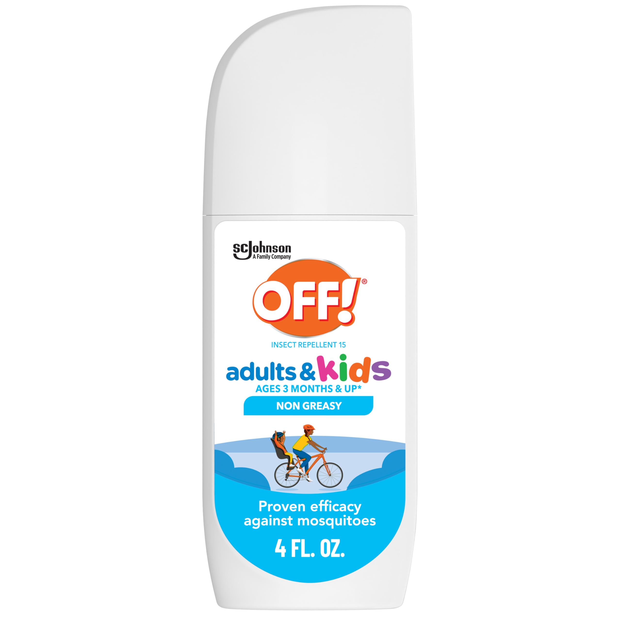 OFF! envase frontal mostrando tamaño portable y beneficio práctico