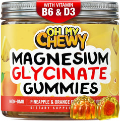 OH MY CHEWY envase frontal y claridad de ingredientes beneficio familiar