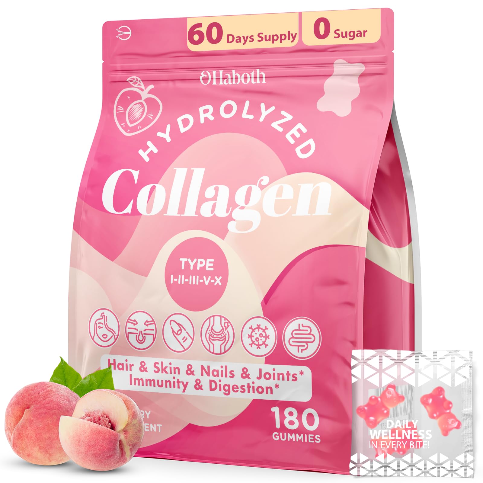 OHaboth envase frontal con gominolas y beneficio práctico