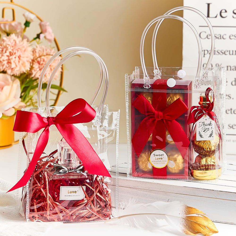 Ohuimrt bolsas transparentes con dulces y regalos listas para entregar