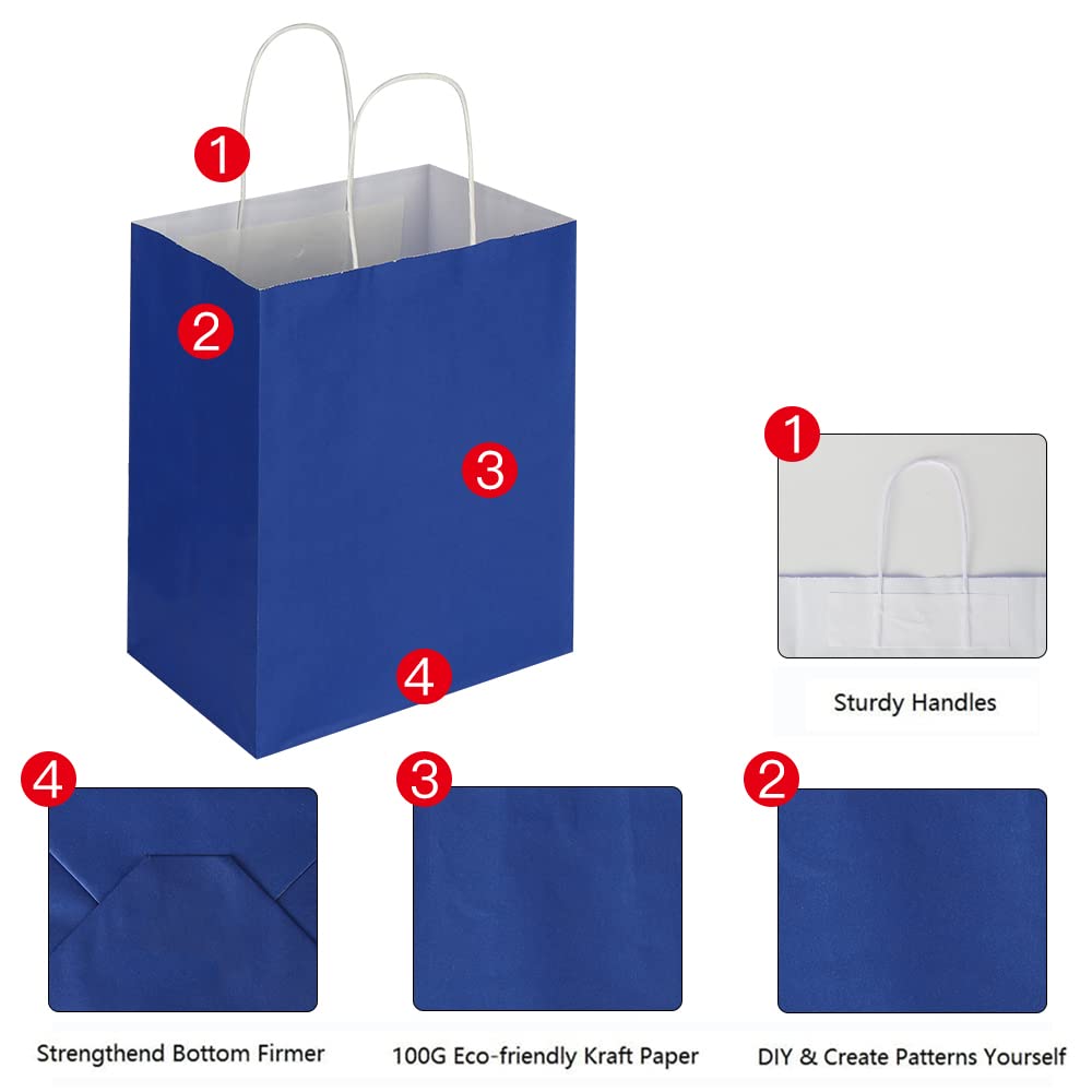 Oikss asas de 4 pulgadas reforzadas, agarre cómodo y seguro