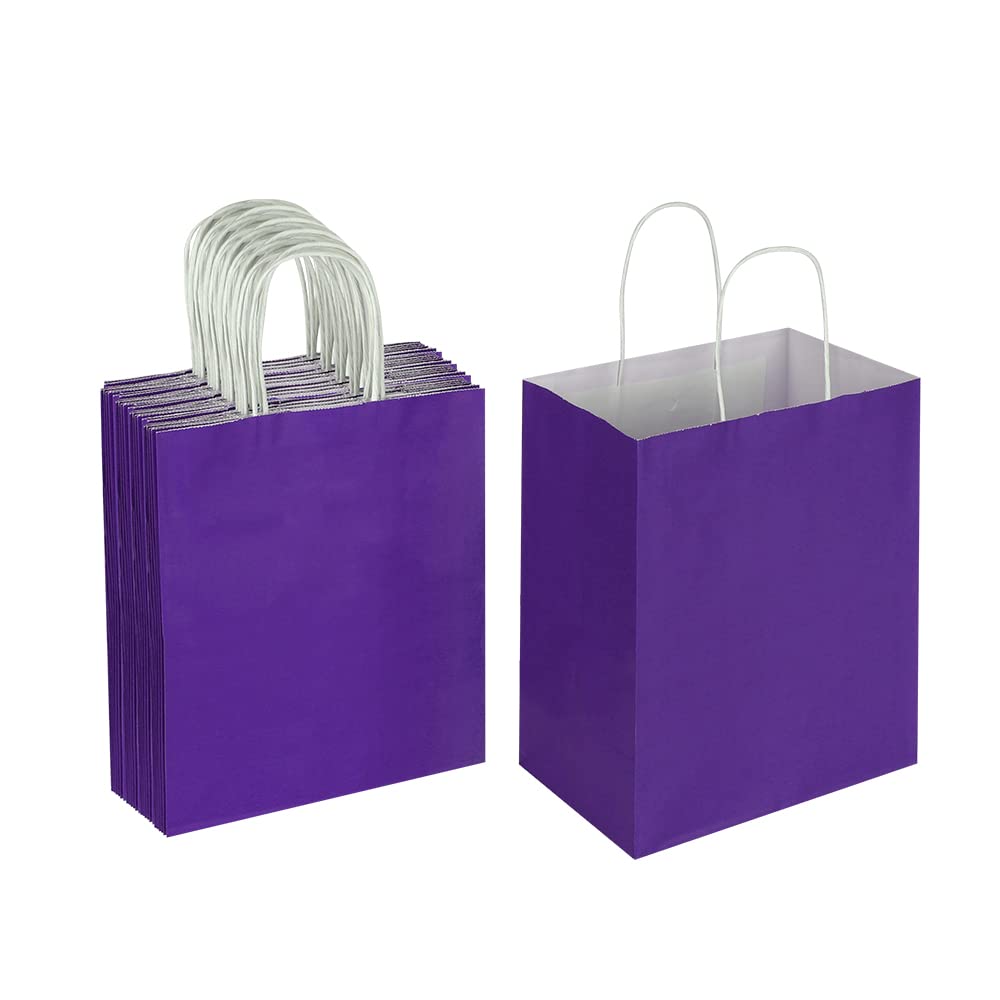 Oikss vista frontal del paquete de 50 bolsas moradas mostrando diseño y cantidad