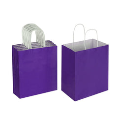 Oikss vista frontal del paquete de 50 bolsas moradas mostrando diseño y cantidad