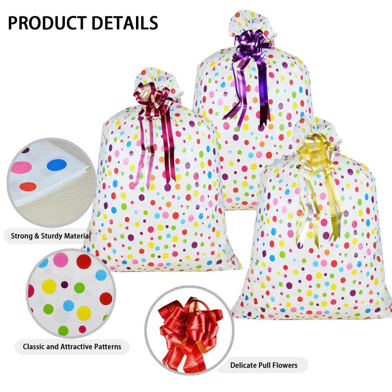 OILCUP textura del material PE duradero que protege regalos voluminosos