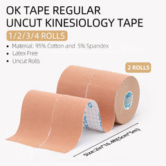 OK TAPE aplicación en hombro mostrando soporte sin limitar movimiento