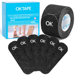OK TAPE empaque frontal mostrando tiras precortadas y beneficios visibles