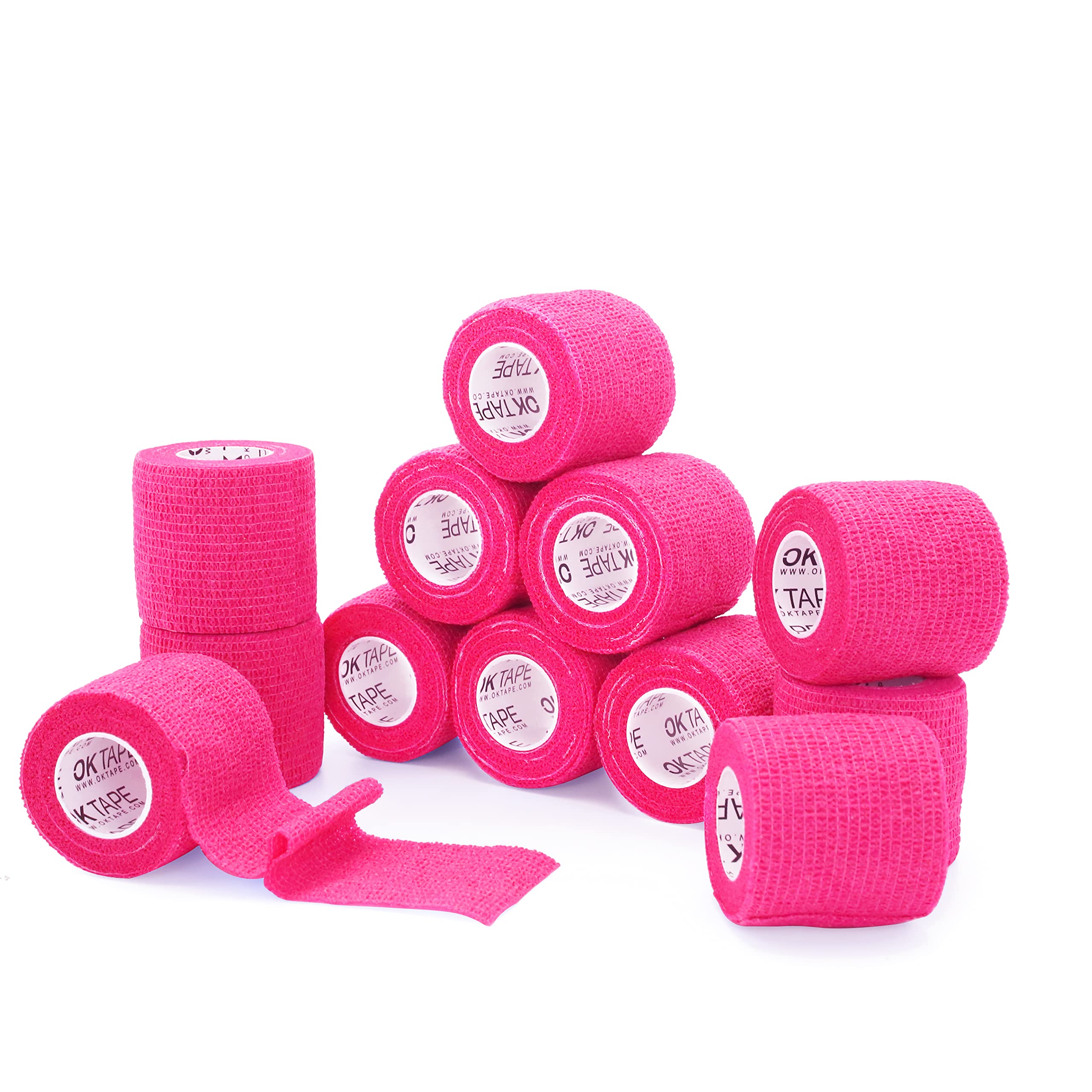 OK TAPE empaque frontal mostrando 12 rollos y beneficio de ahorro