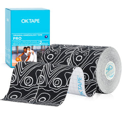 OK TAPE pro empaque frontal mostrando rollos y beneficios