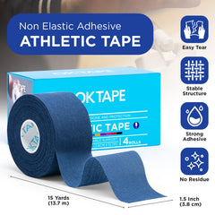 OK TAPE detalle de la textura de algodón para mayor durabilidad