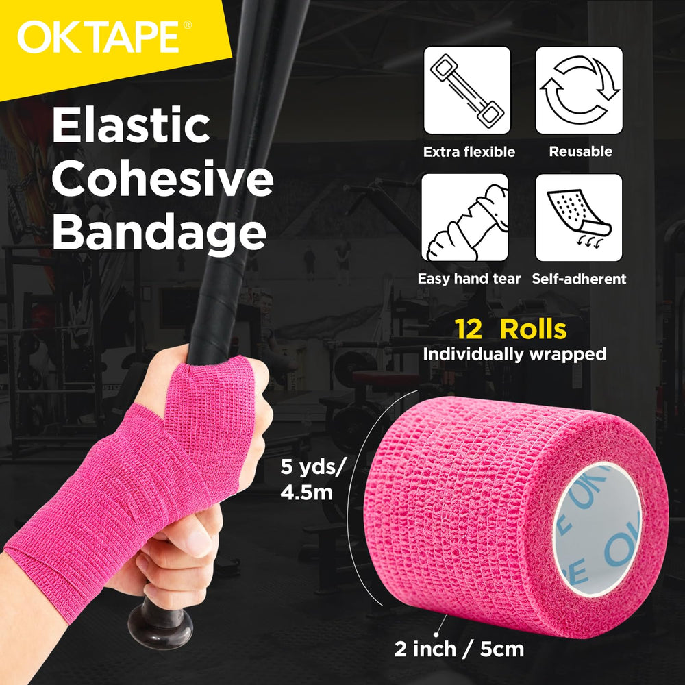 OK TAPE textura del tejido no tejido y spandex para elasticidad y confort