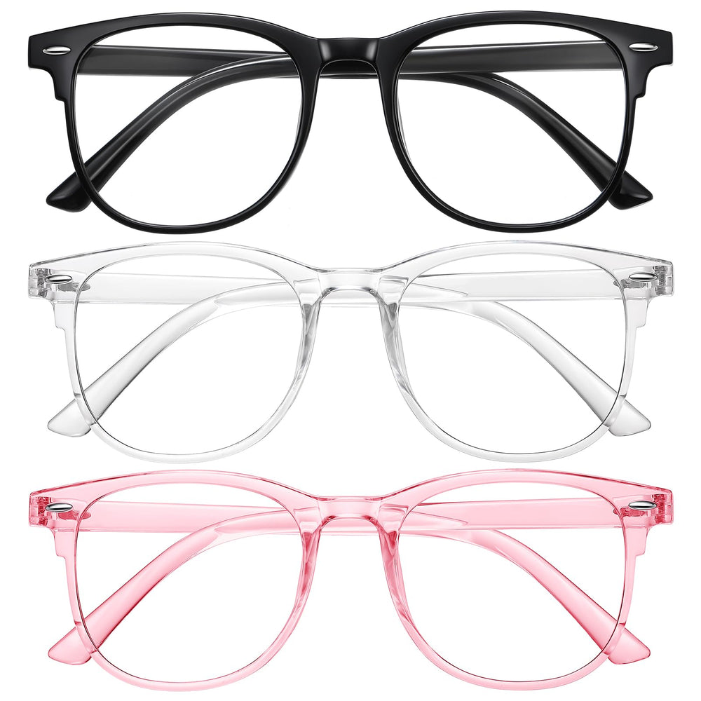 Okany gafas pack frontal mostrando monturas redondas y diseño elegante