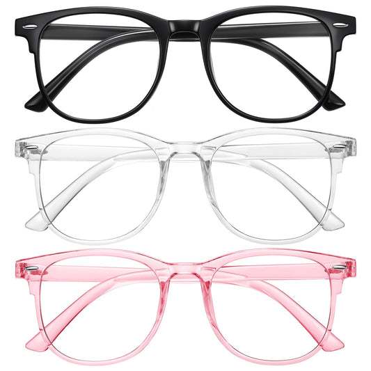 Okany gafas pack frontal mostrando monturas redondas y diseño elegante