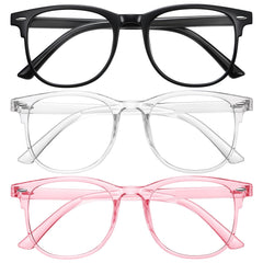 Okany gafas pack frontal mostrando monturas redondas y diseño elegante