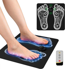 Alfombrilla OKJY frontal mostrando diseño plegable y superficie cómoda para alivio