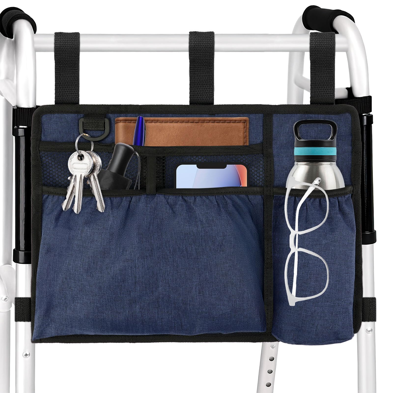Okxiri bolsa frontal mostrando gran capacidad y acceso fácil