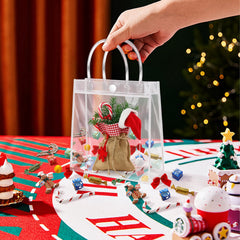 Okxiri set de 15 bolsas desplegadas en mesa para eventos y ventas