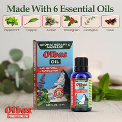 Olbas en ambiente relajado mostrando uso de aromaterapia en casa