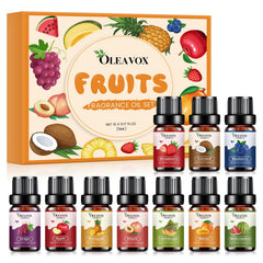 OleaVox estuche presentado listo para regalar con aromas frutales