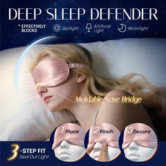 Correa elástica suave de OLESILK para ajuste cómodo durante la noche.