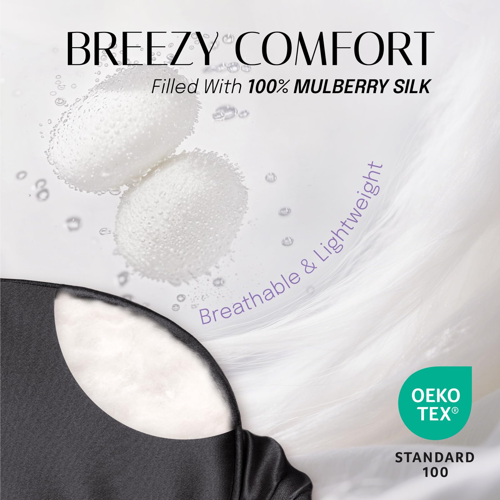 OLESILK textura de seda mulberry suave al tacto para piel