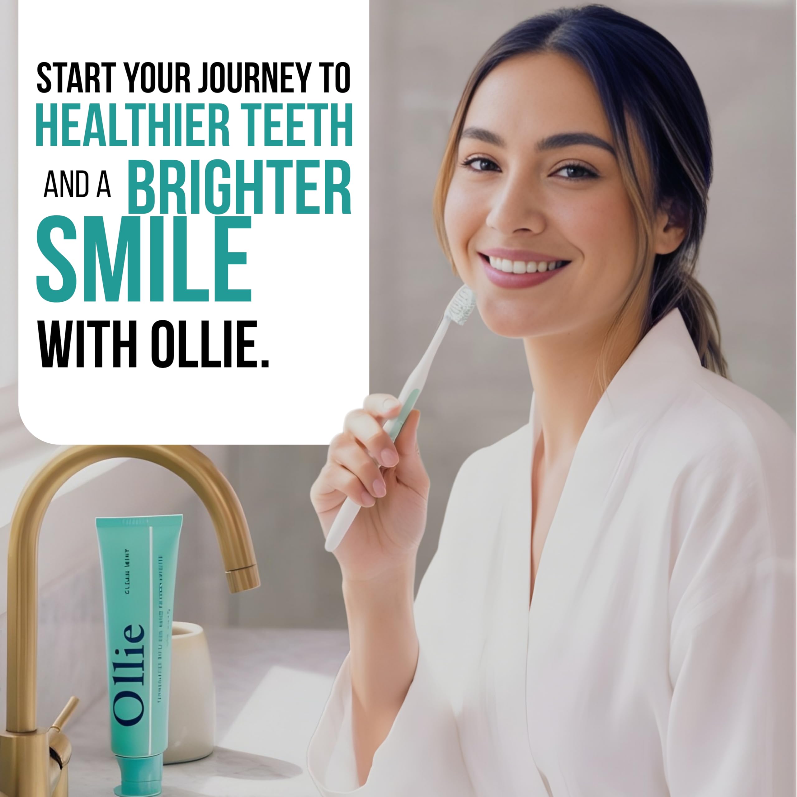 Ollie producto en baño minimalista aporta estética y orden