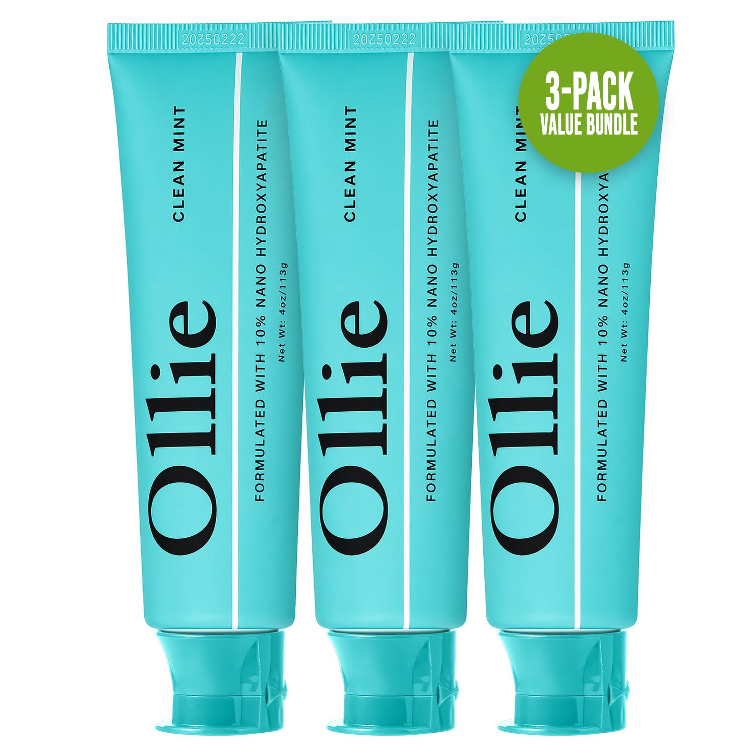 Ollie frente del tubo mostrando la marca y beneficio de fortalecimiento