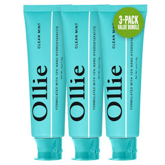 Ollie frente del tubo mostrando la marca y beneficio de fortalecimiento