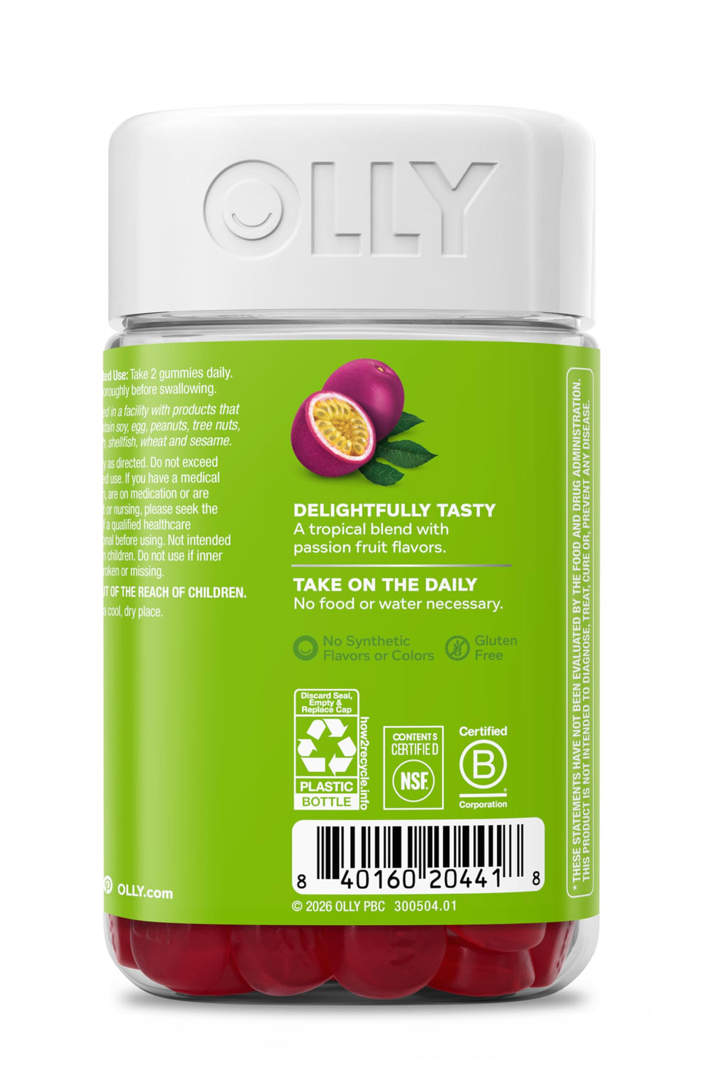 OLLY producto en ambiente lifestyle mostrando uso cotidiano y bienestar