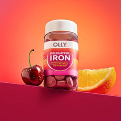 OLLY comparación de tamaño con regla para visualizar la escala del producto