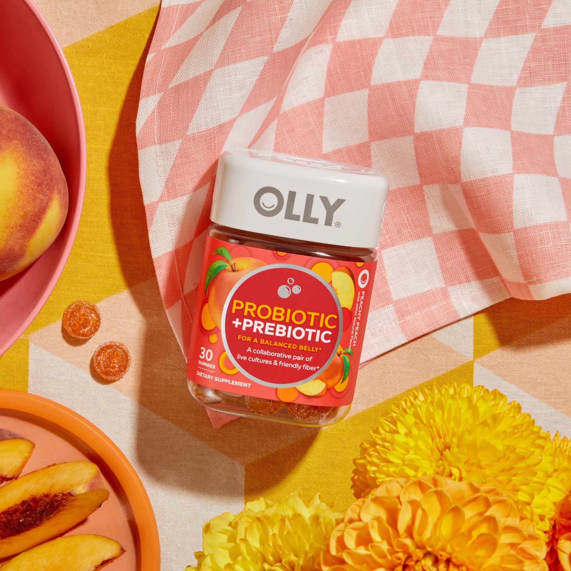 OLLY envase en cocina promoviendo integración en la rutina diaria