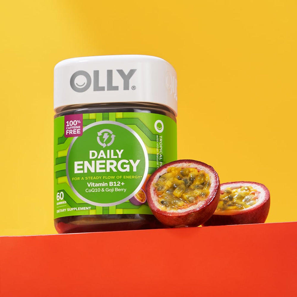 OLLY gomita en mano para mostrar tamaño real y facilidad de toma