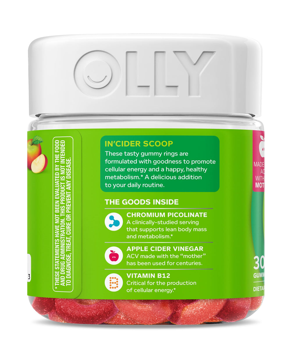 Escena lifestyle con OLLY Metabolism y accesorios de ejercicio promoviendo rutina sana