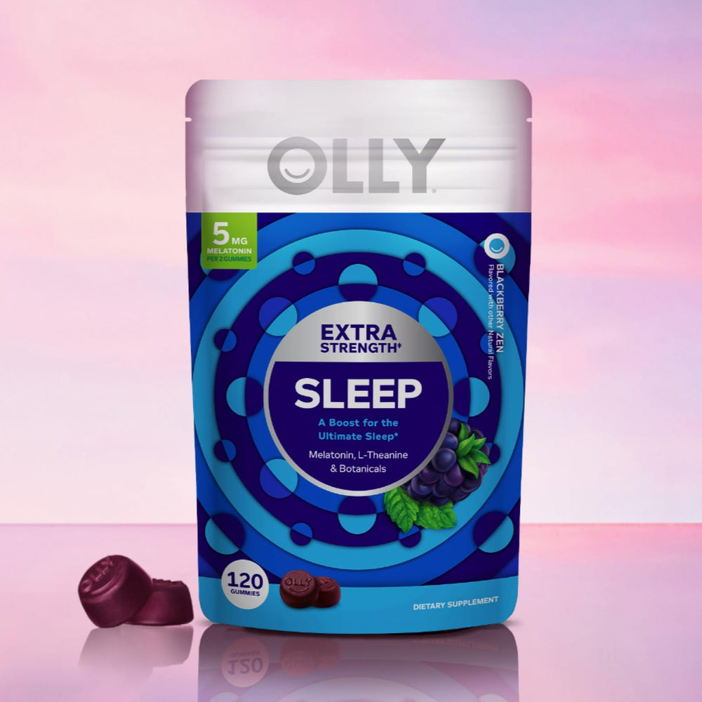 OLLY porción de dos gomitas medida para control de dosis