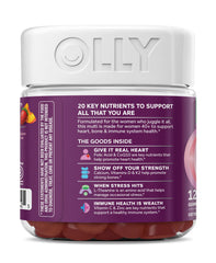Presentación OLLY Women's 40+ envase como opción para regalar salud y sabor