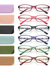 OLOENBN vista frontal del pack de seis gafas mostrando estilos variados y beneficio práctico