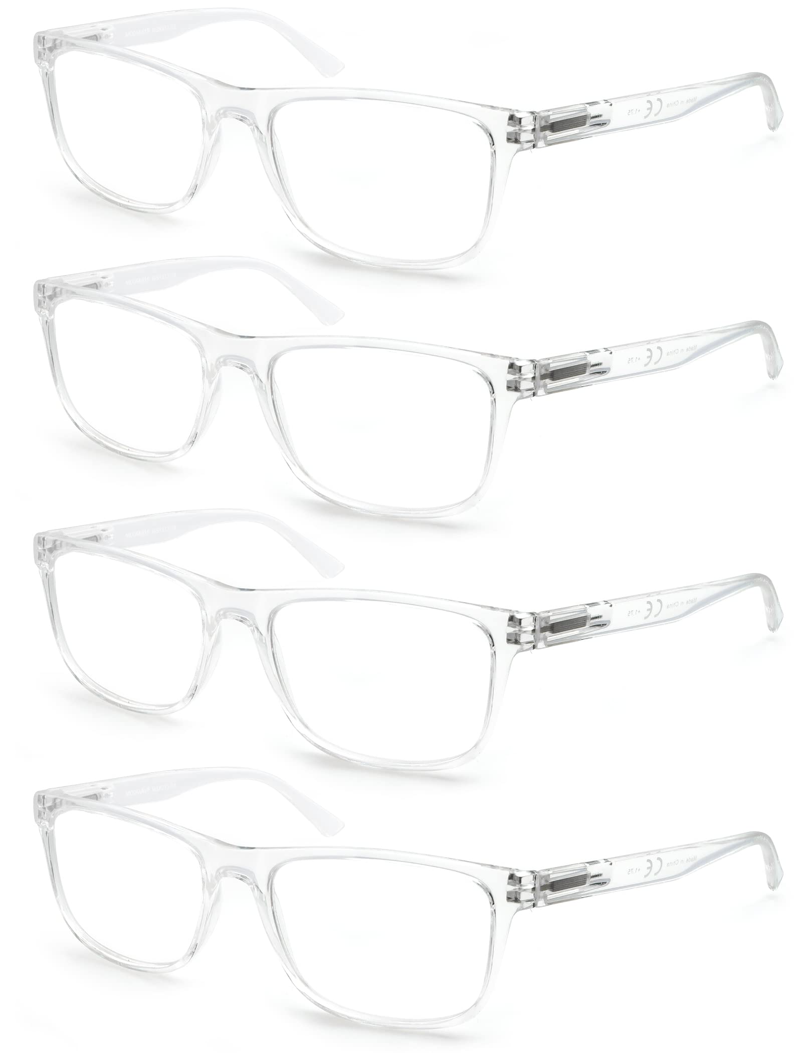 OLOMEE gafas frontal pack mostrando los cuatro pares y fundas, conveniencia inmediata