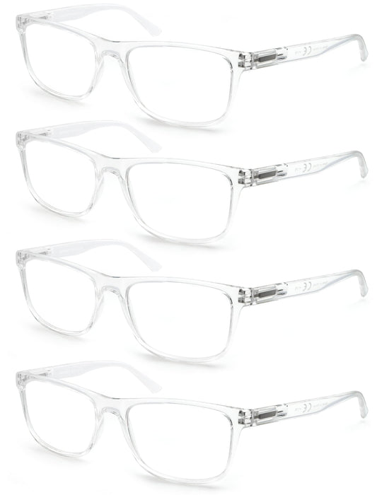 OLOMEE gafas frontal pack mostrando los cuatro pares y fundas, conveniencia inmediata