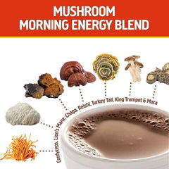 OM MUSHROOM SUPERFOOD selección de hongos orgánicos y raíz maca