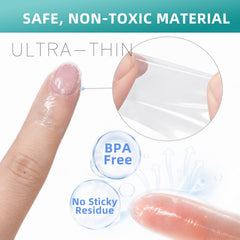 Omilly primer plano de textura de PU respirable, sensación ultrafina cómoda