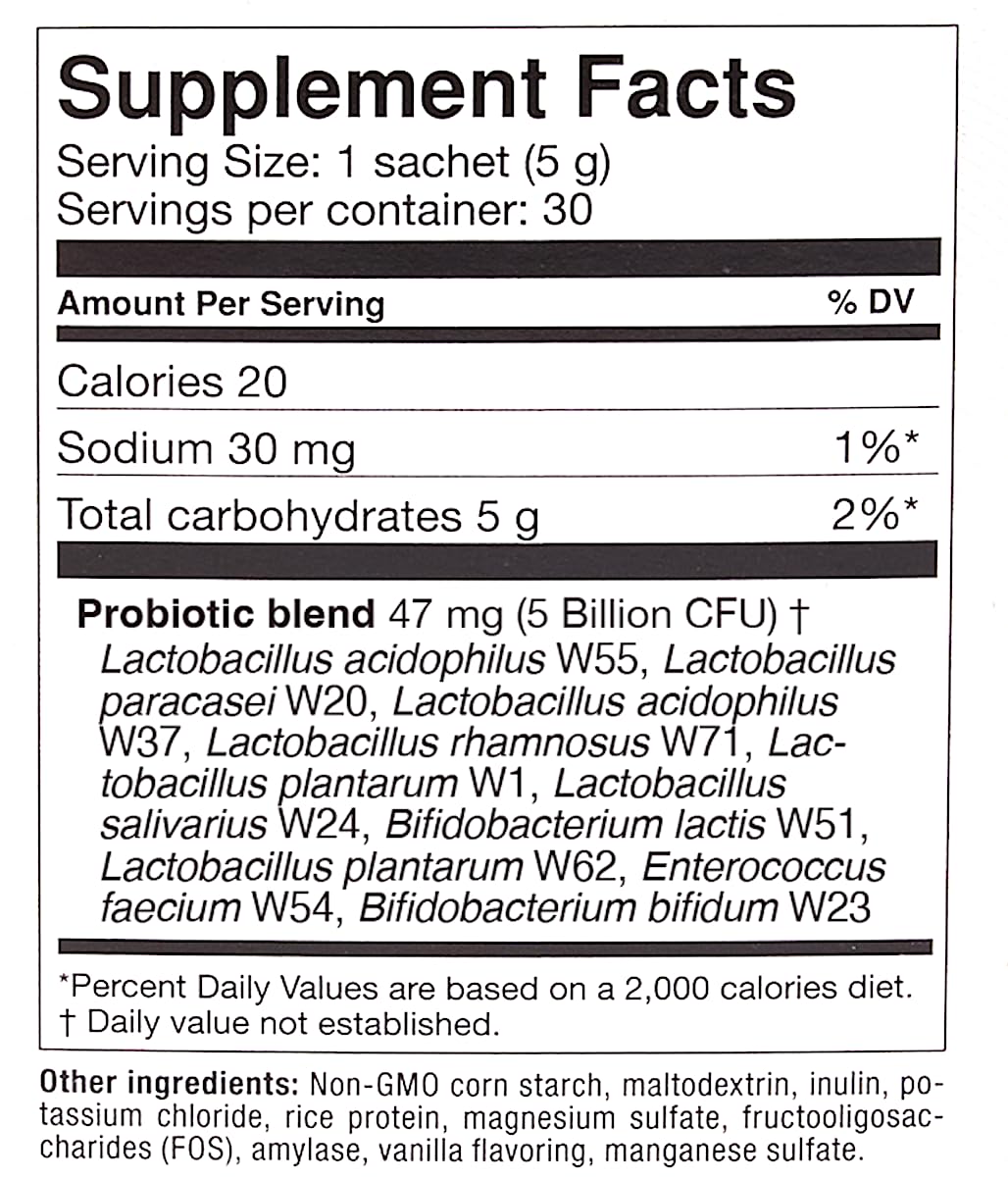 OMNi BiOTiC AB 10 disuelto en vaso, preparación simple para mayor supervivencia bacteriana